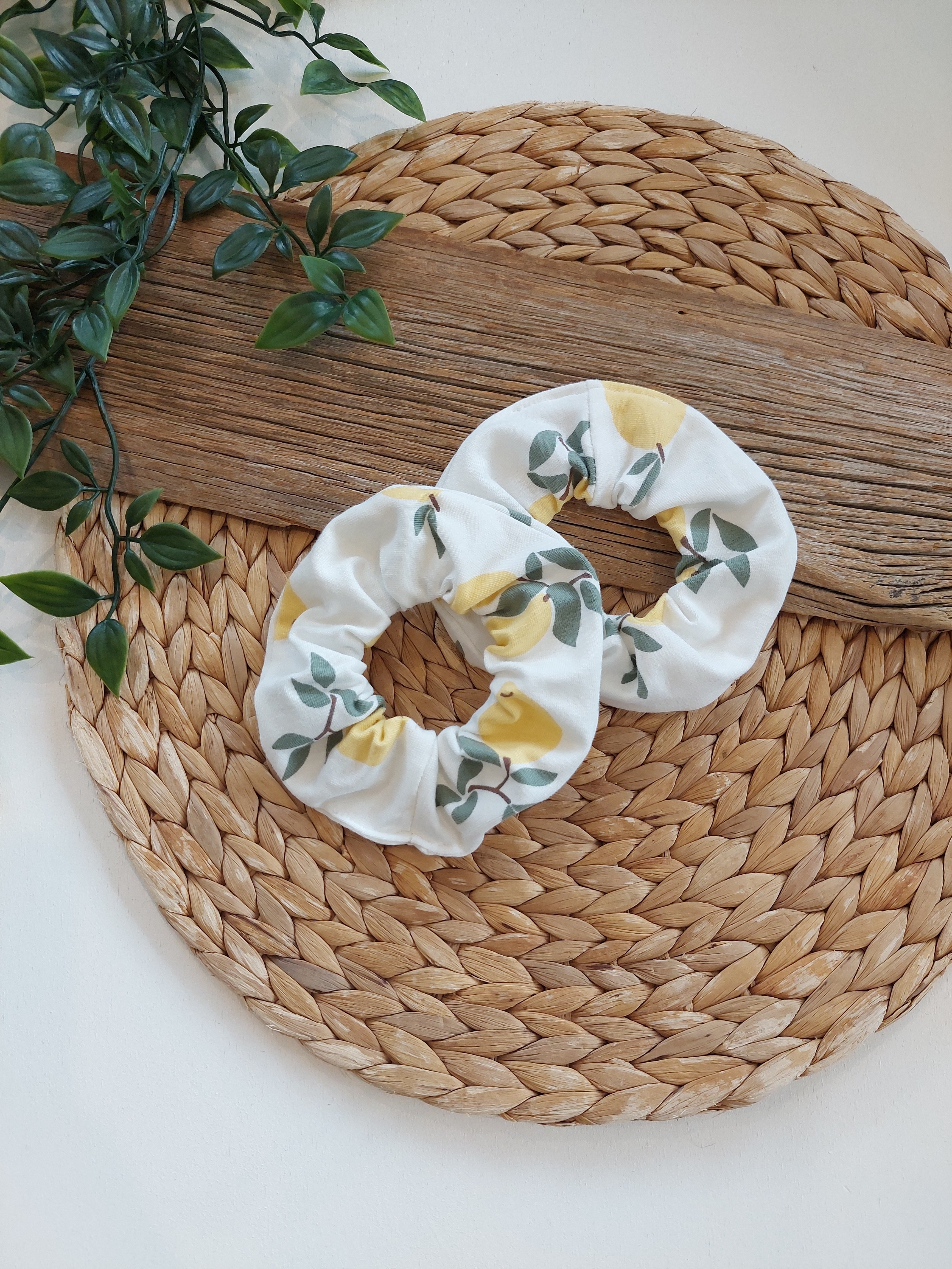Scrunchie "Zitrone"