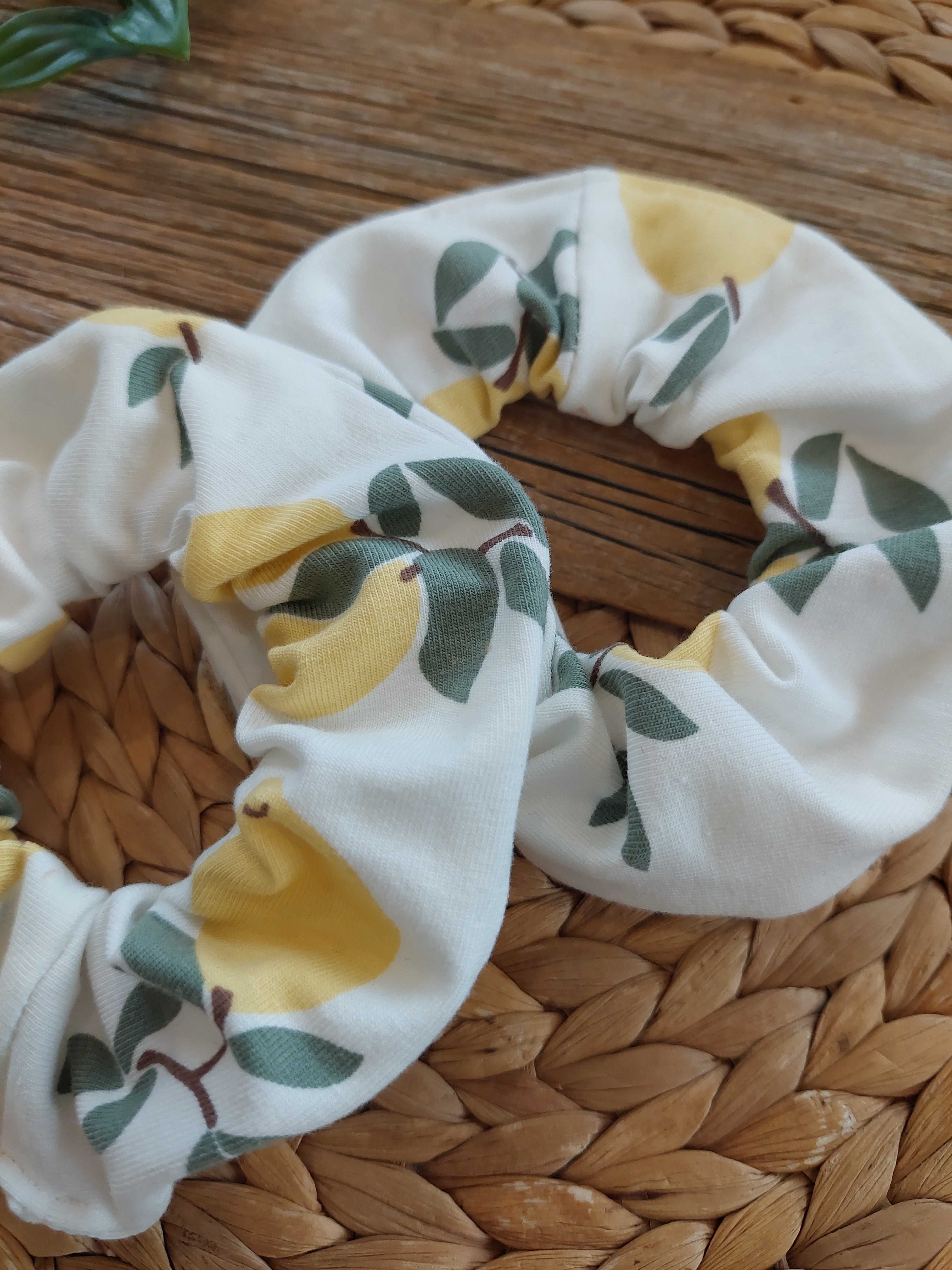 Scrunchie "Zitrone"
