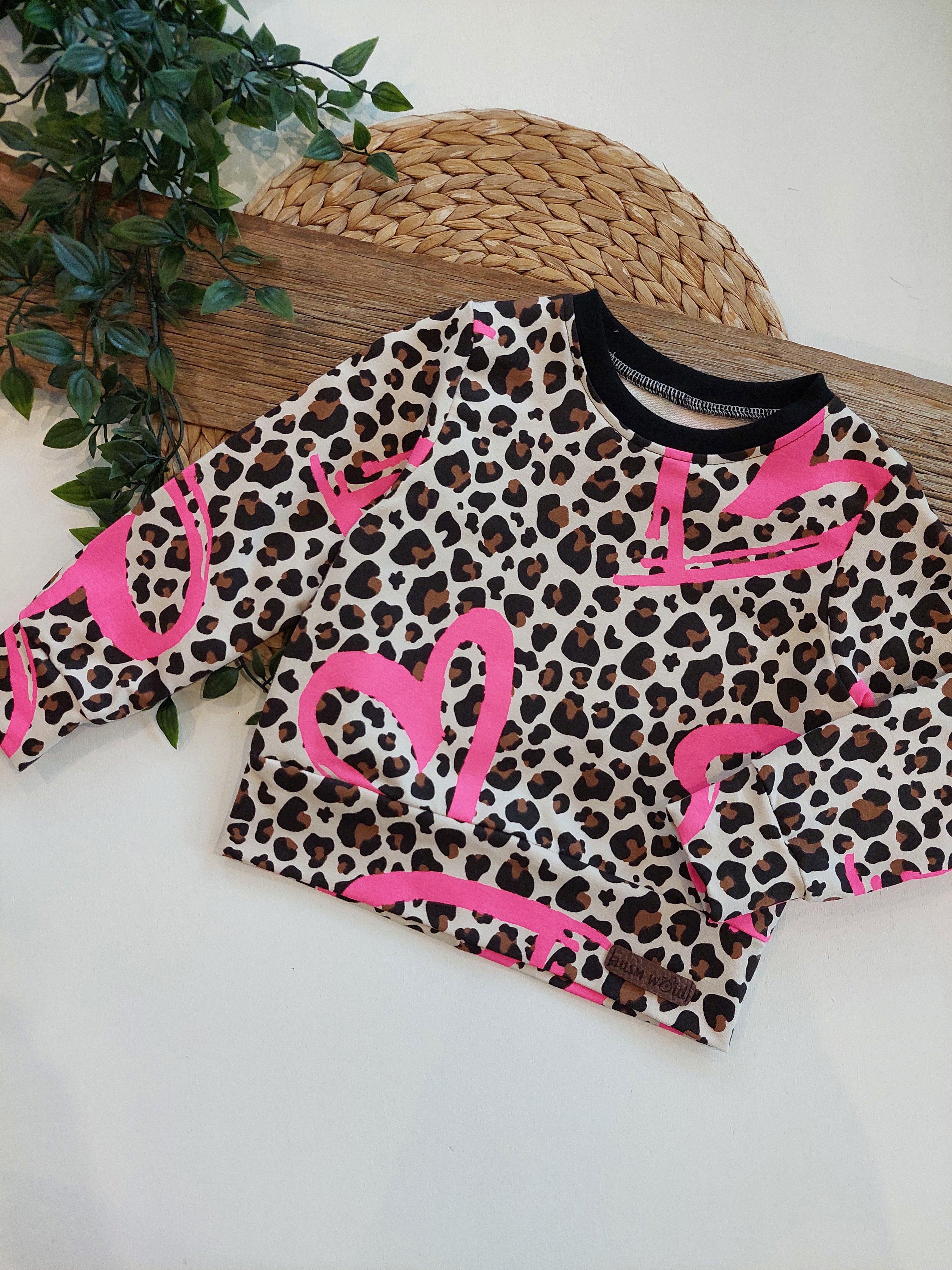 Crop - Pulli "Leoherz"