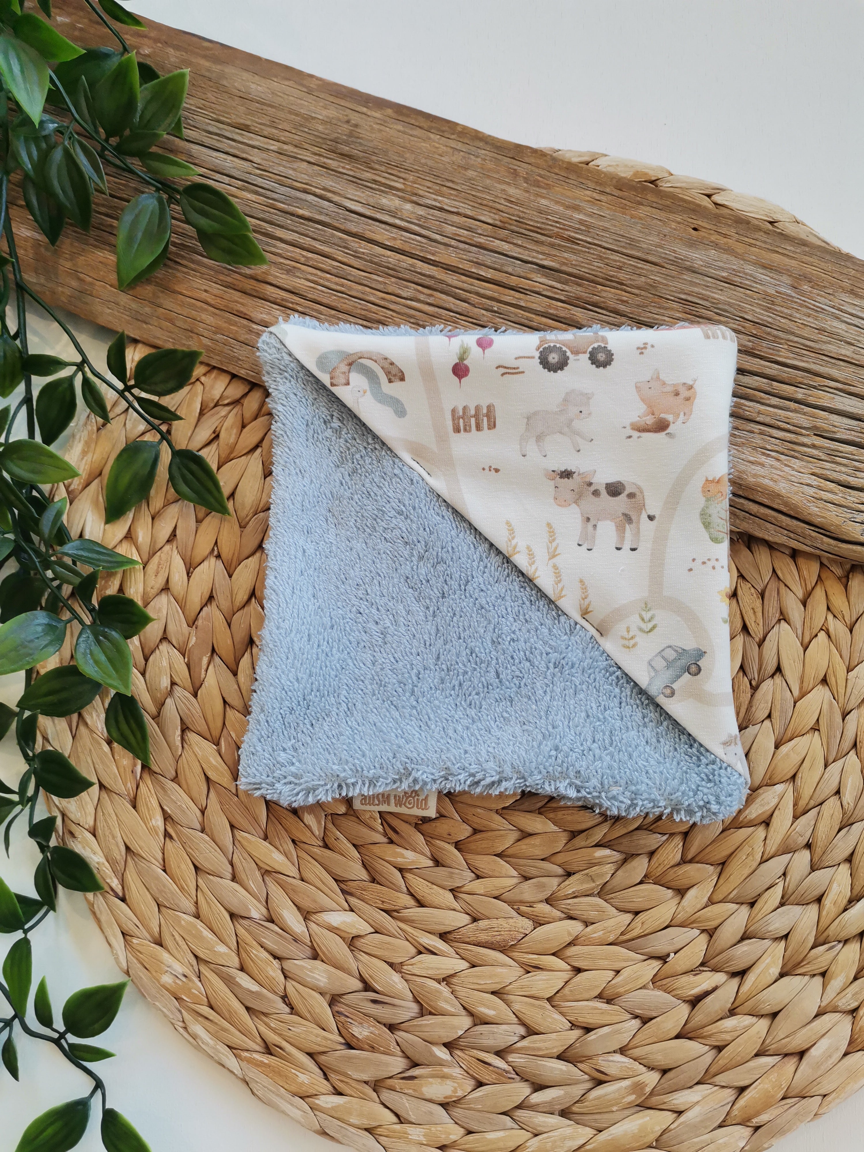 Kinderwaschlappen "Bauernhof"