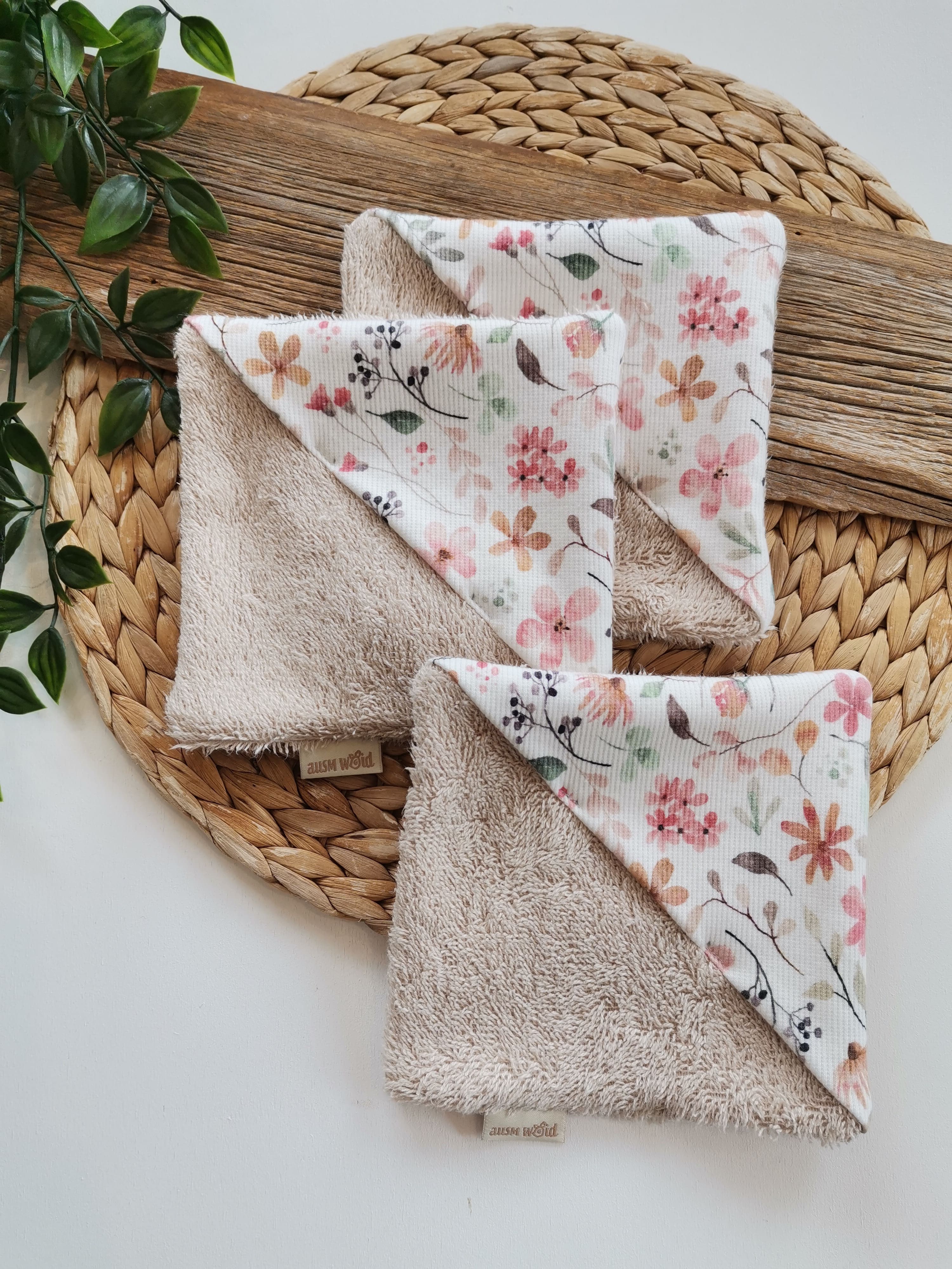 Kinderwaschlappen "Blütentanz"