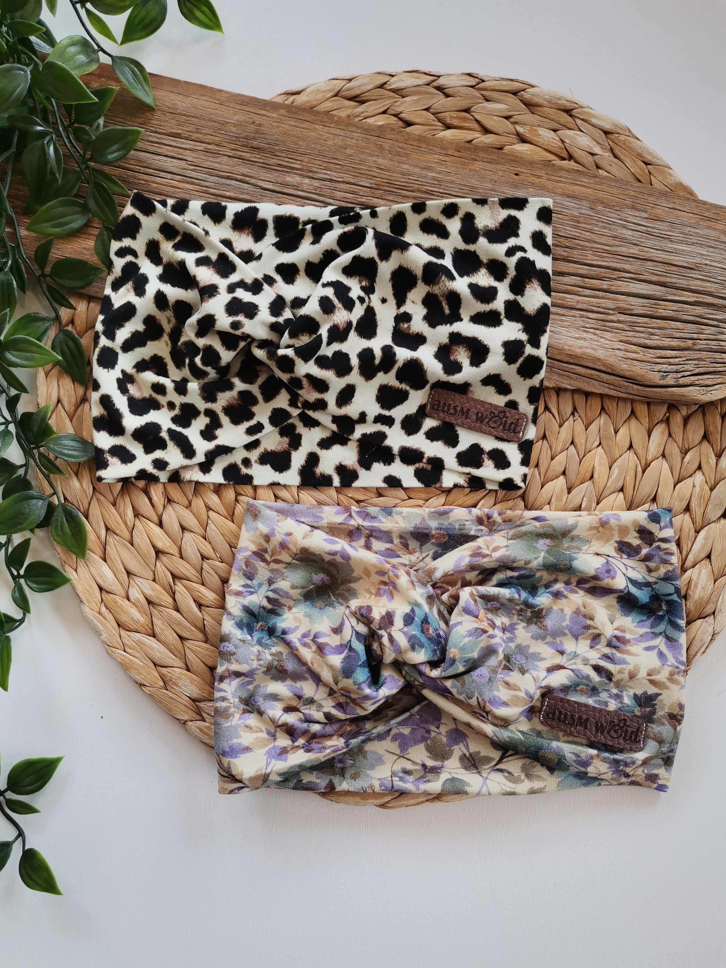 Knotenstirnbänder aus Viskosejersey