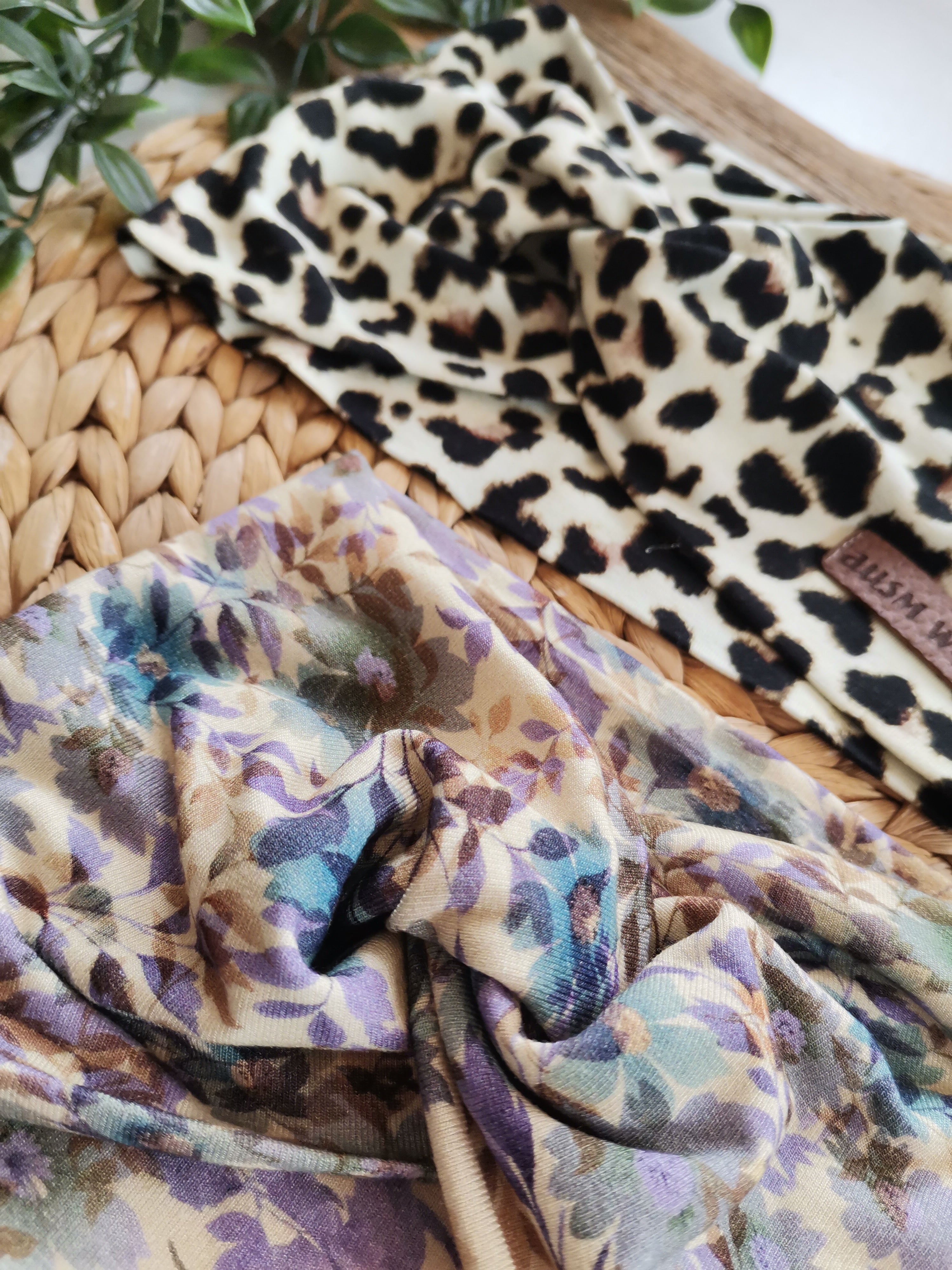 Knotenstirnbänder aus Viskosejersey